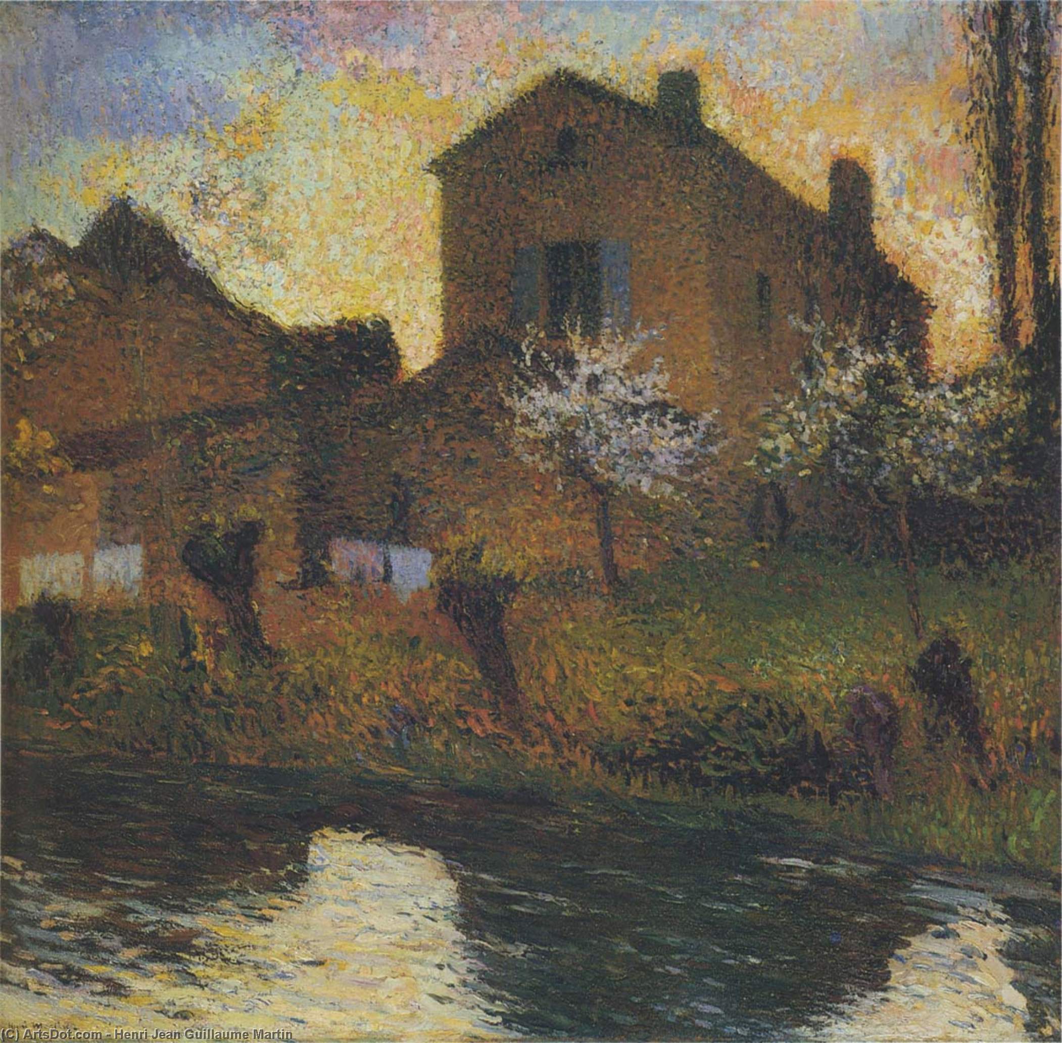 House Of Marie Louise In Labastide — アンリ・ジャン・ギルーム・マルタン