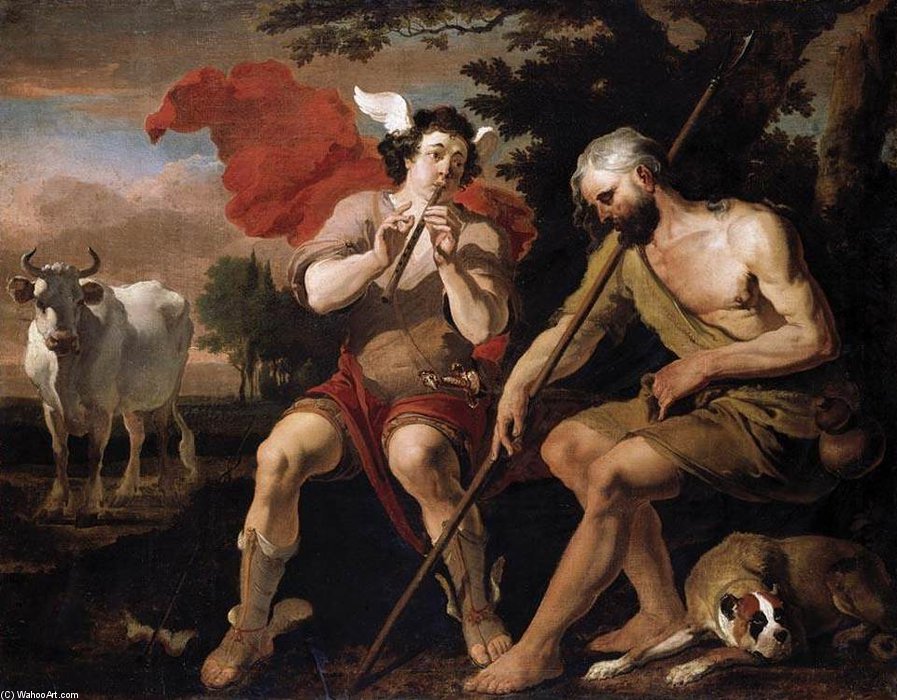 Mercury And Argos — Abraham Danielsz Hondius