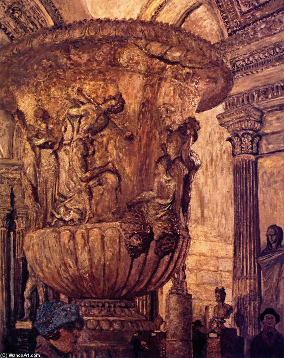 The Salle Des Cariatides At The Louvre — Jean-édouard Vuillard