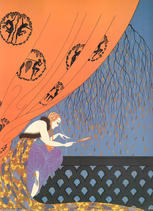 Fall — Erté