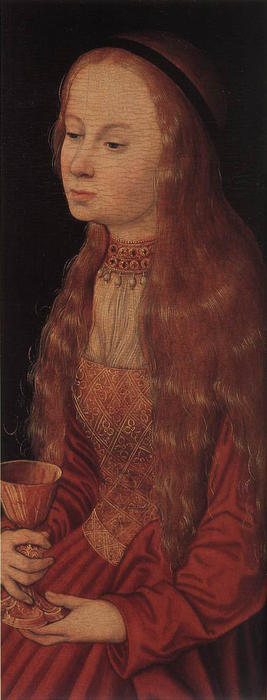 St. Barbara — Lucas Cranach The Elder
