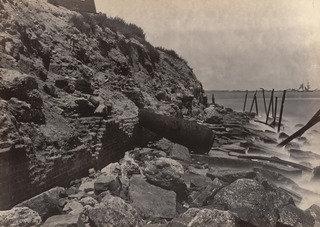 Exterior View Of Fort Sumter From The Album Photographic Views Of Sherman's Campaign — George Grey Barnard