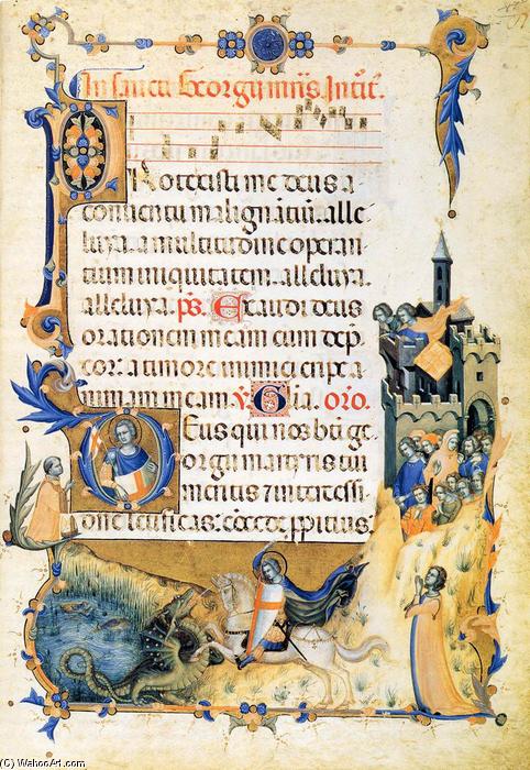 Codex Of St George (folio 85r) — Master Of The Codex Of Saint George