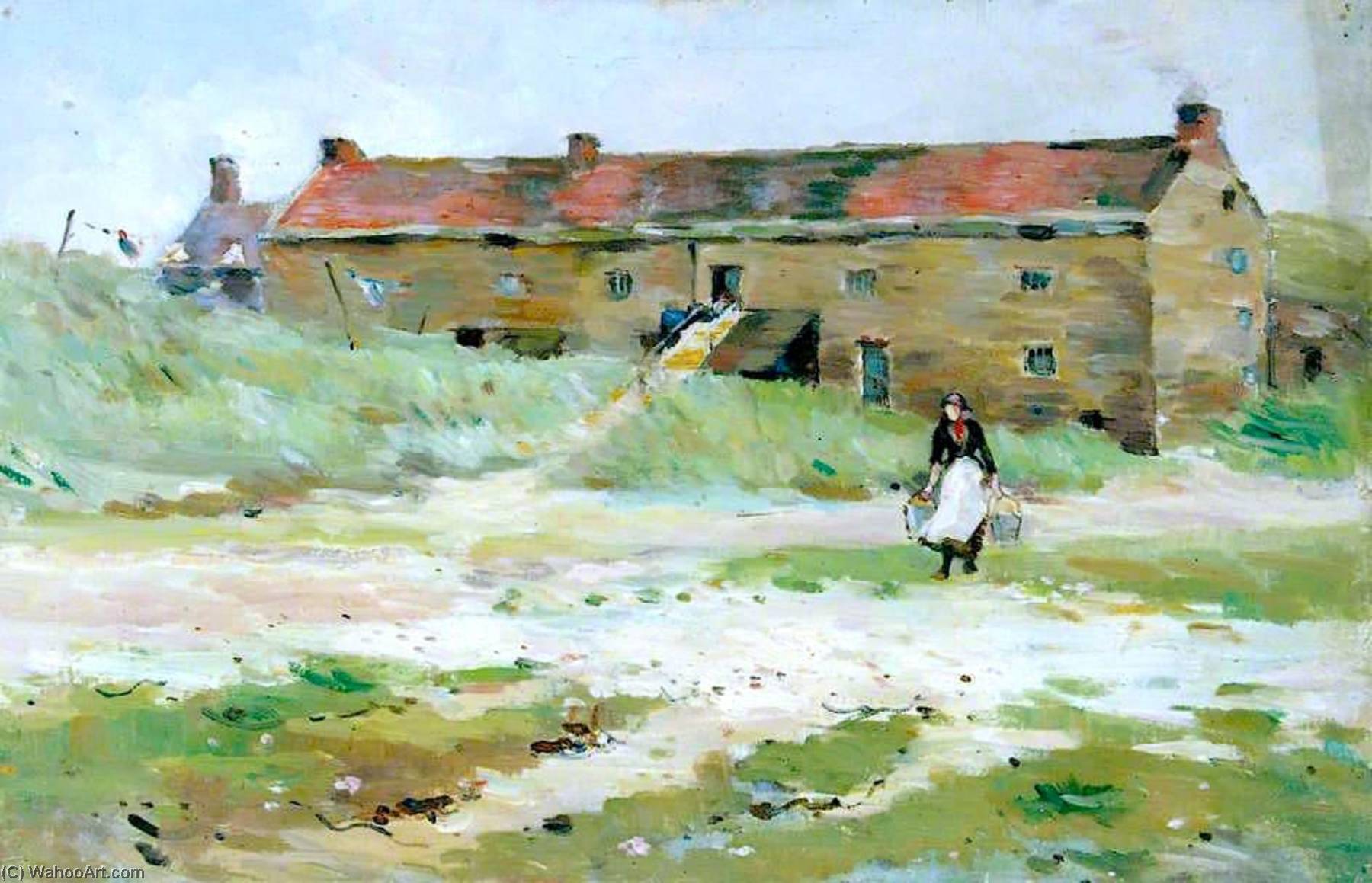 Figure In A Landscape — William Henry Charlton