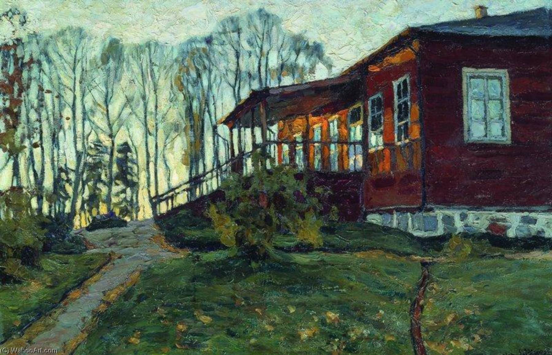 Evening In Autumn — Stanislav Zhukovsky