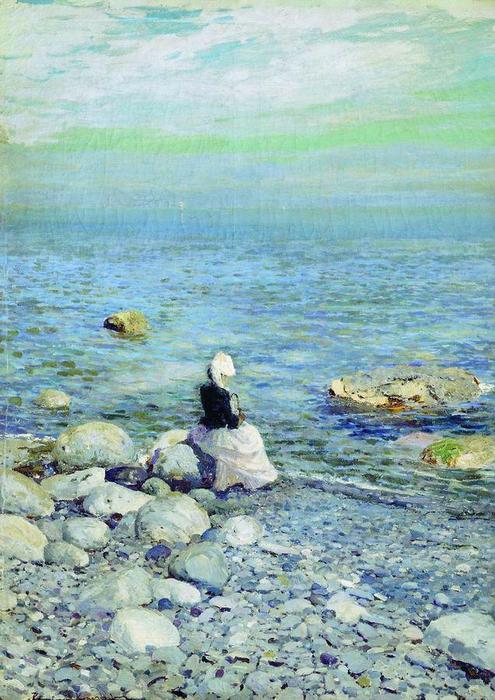 On The Shore Of The Black Sea — Konstantin Alexeievitch Korovin