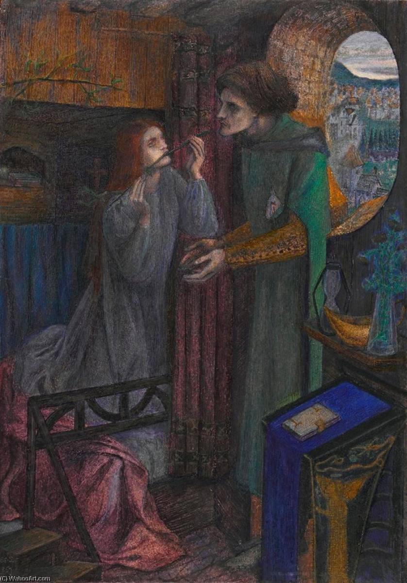 Clerk Saunders — Elizabeth Siddal