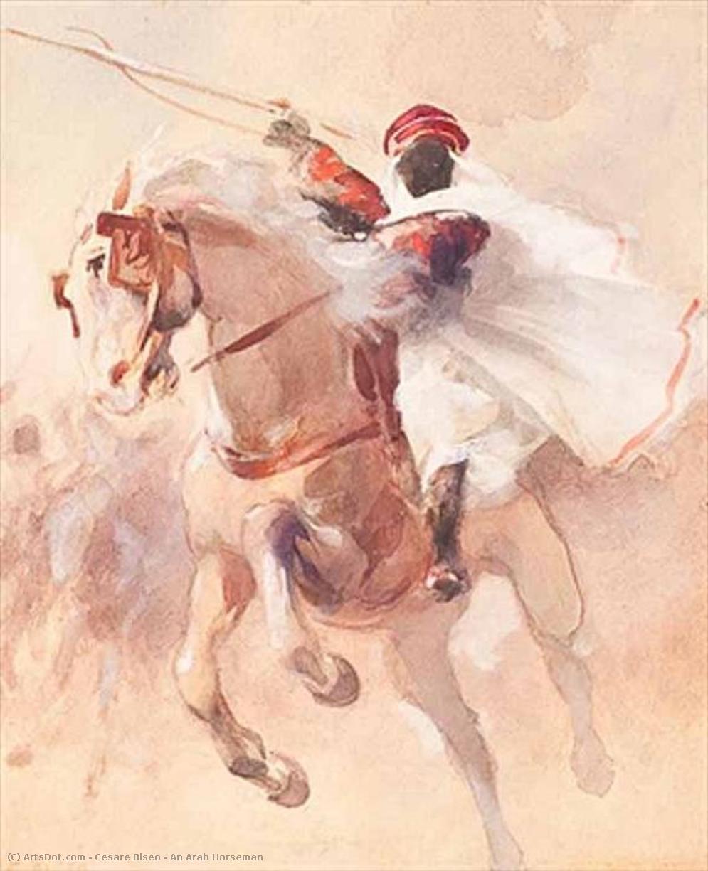 An Arab Horseman — Cesare Biseo