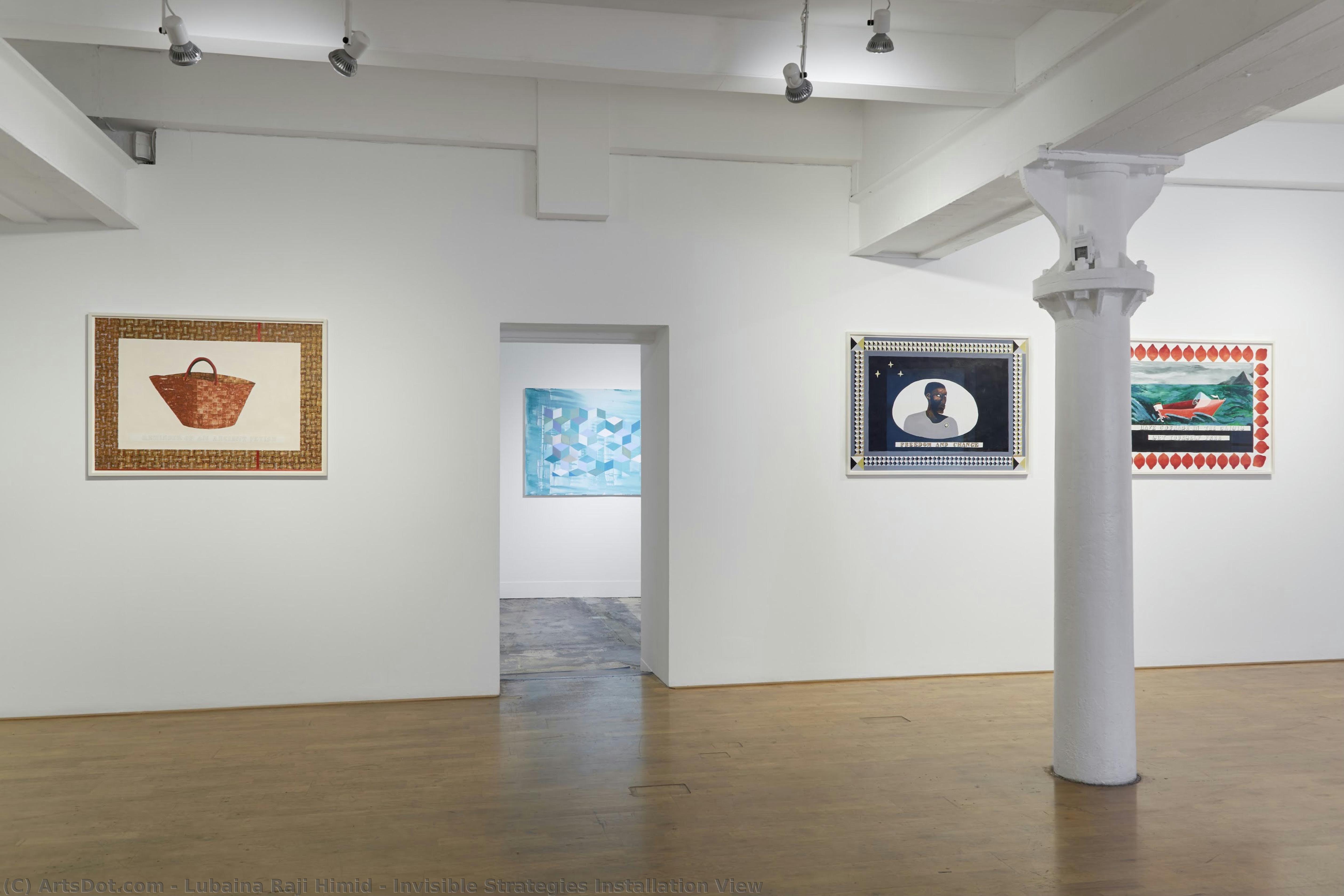 Invisible Strategies Installation View — Lubaina Himid