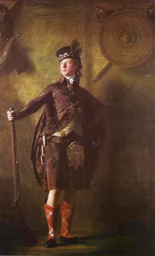 Portrait Of Colonel Alasdair Mcdonnell Of Glengarry — Henry Raeburn Dobson