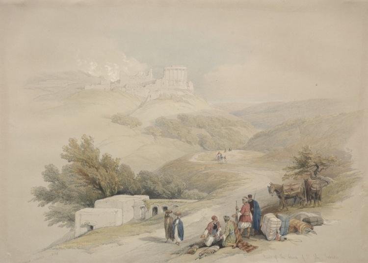 Ruins Of The Church Of St. John Sabaste — David Roberts