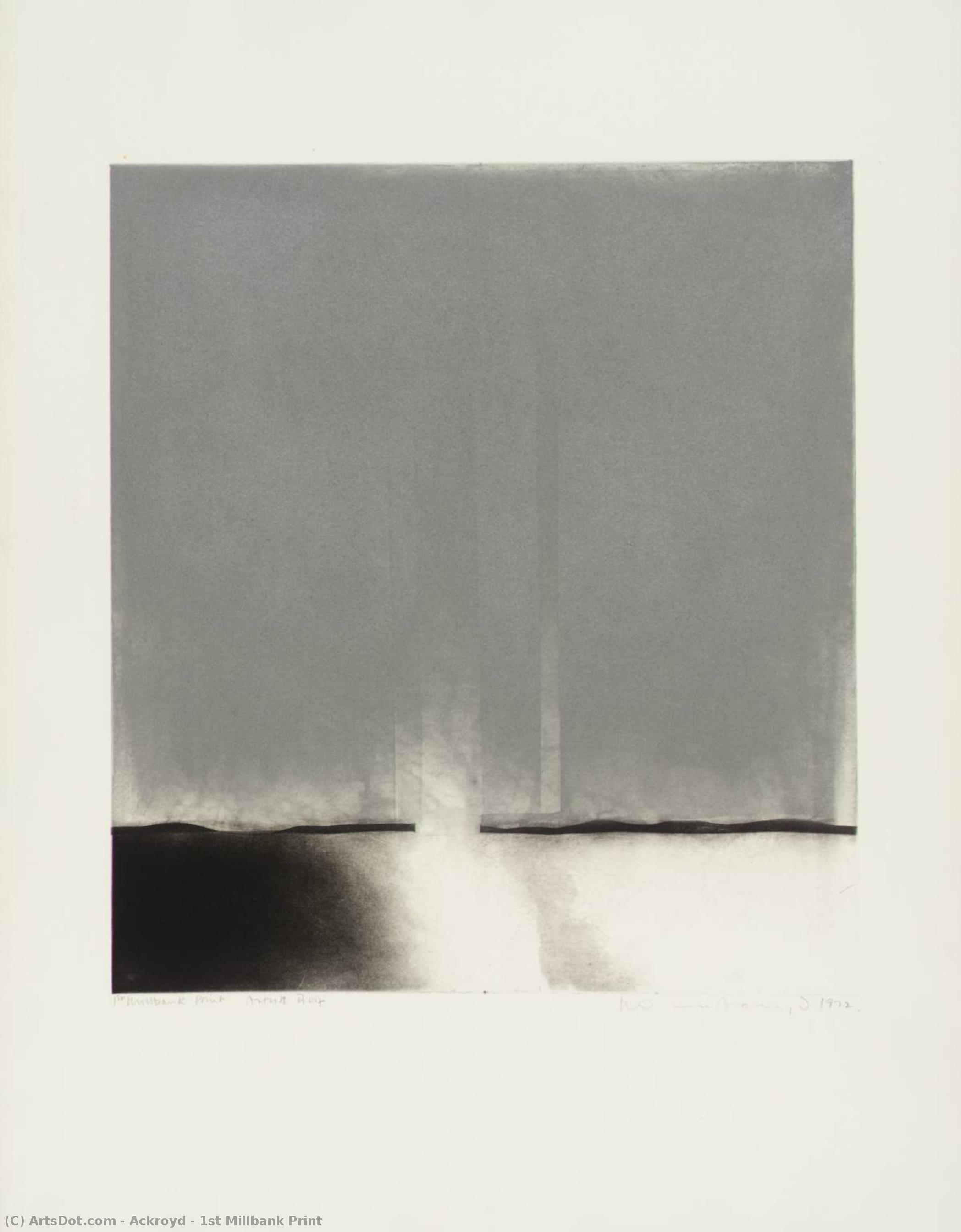 1st Millbank Print — Norman Ackroyd
