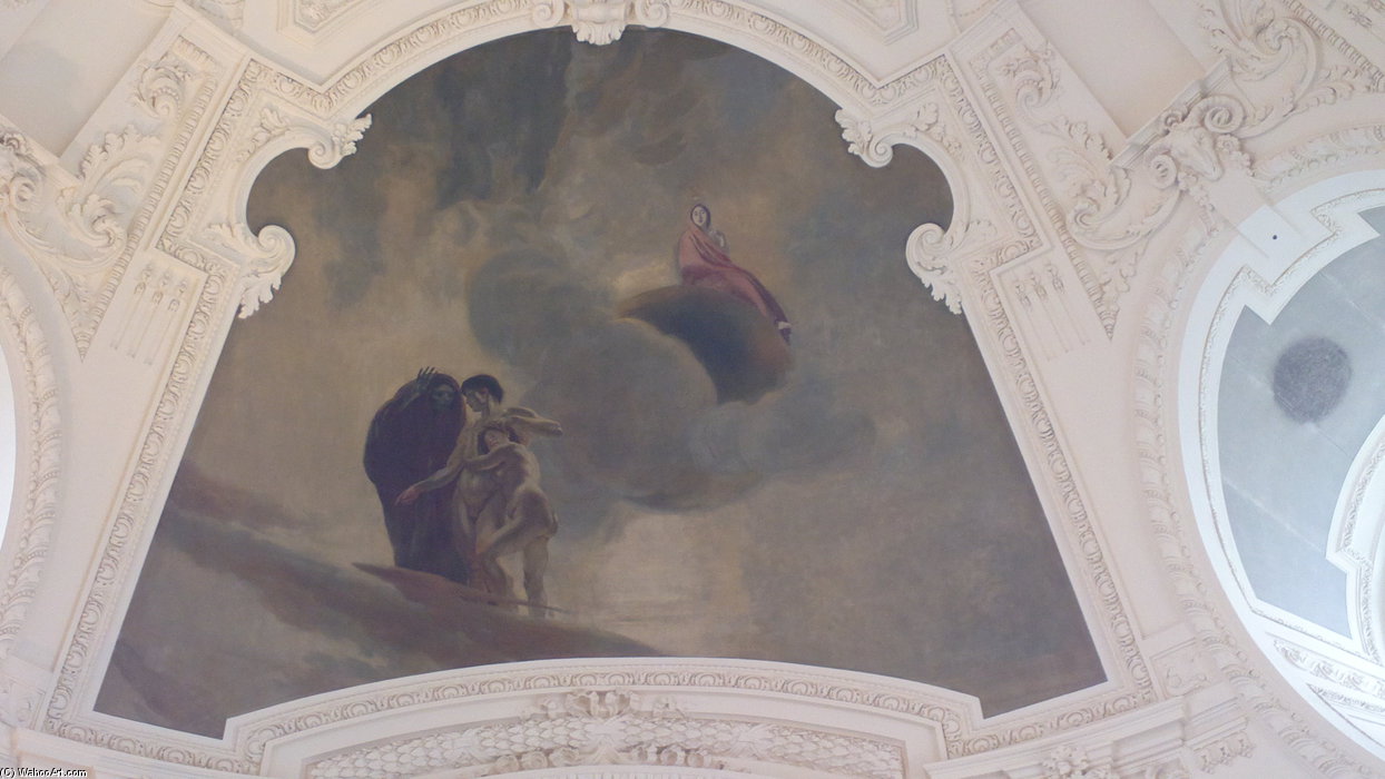 Le Vestibule D’entrée Du Petit Palais Décorée Par Albert Besnard - — Paul Albert Besnard