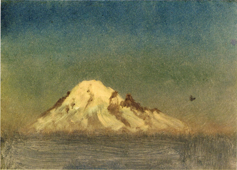 Snow-capped Moutain — Алберт Бирштадт