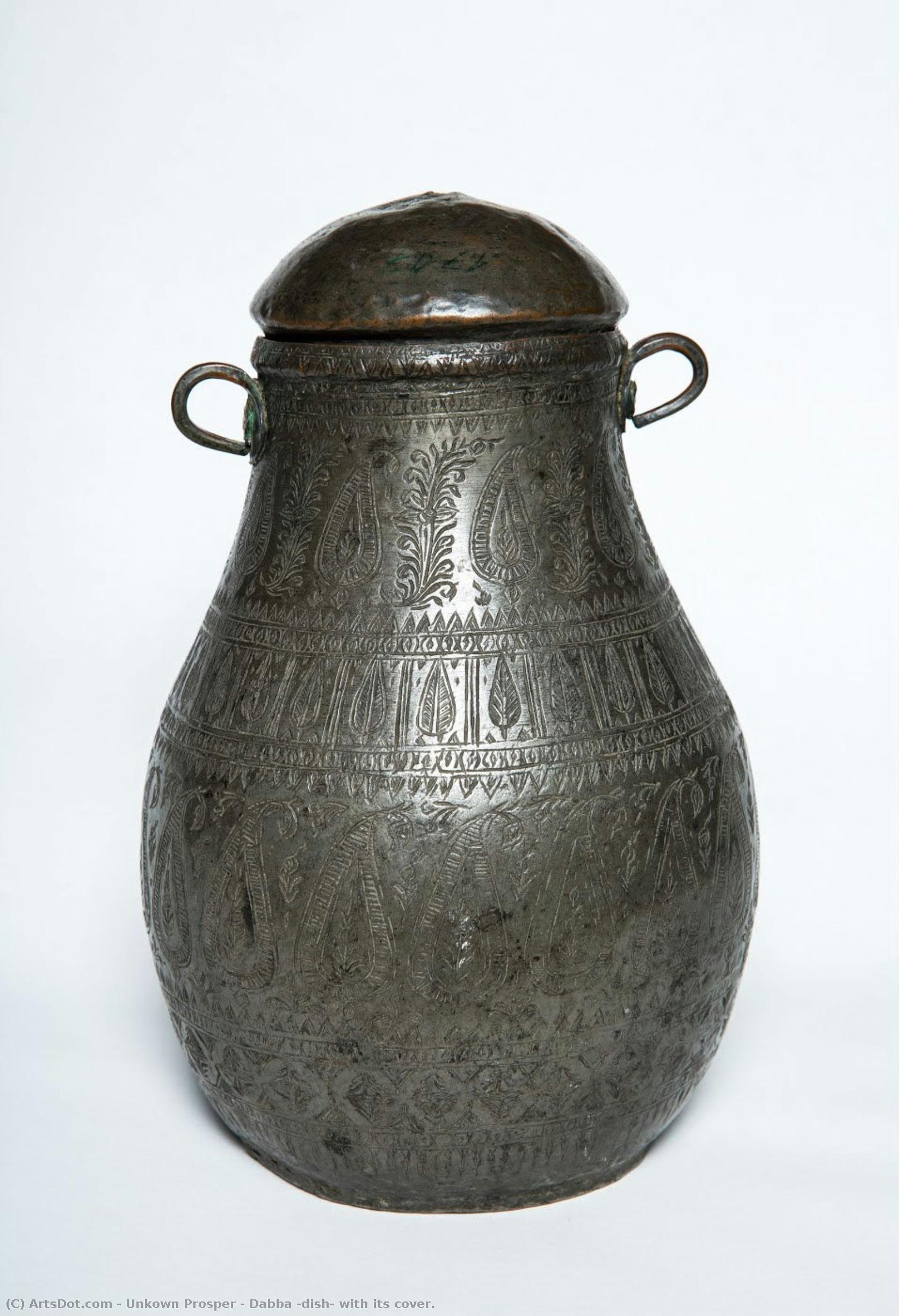 Dabba (dish) With Its Cover. — Unkown Prosper