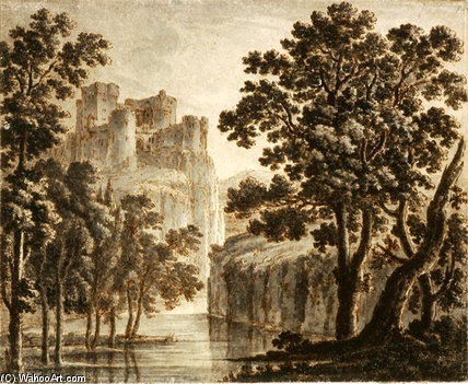 Castle In A Classical Landscape — Robert Adam