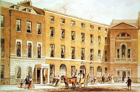 East Side Of Soho Square, Looking South On — トーマス・ホズマー・シェパード