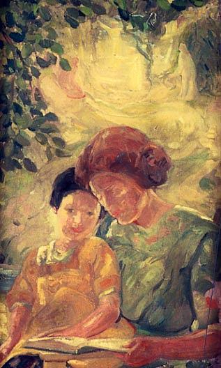 Away To Fairyland, (painting) — Albert Henry Krehbiel