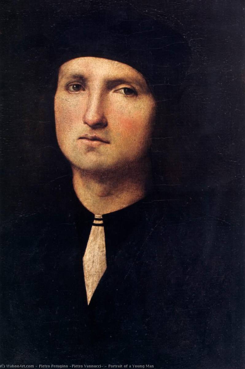 Portrait Of A Young Man — Pietro Perugino (pietro Vannucci)