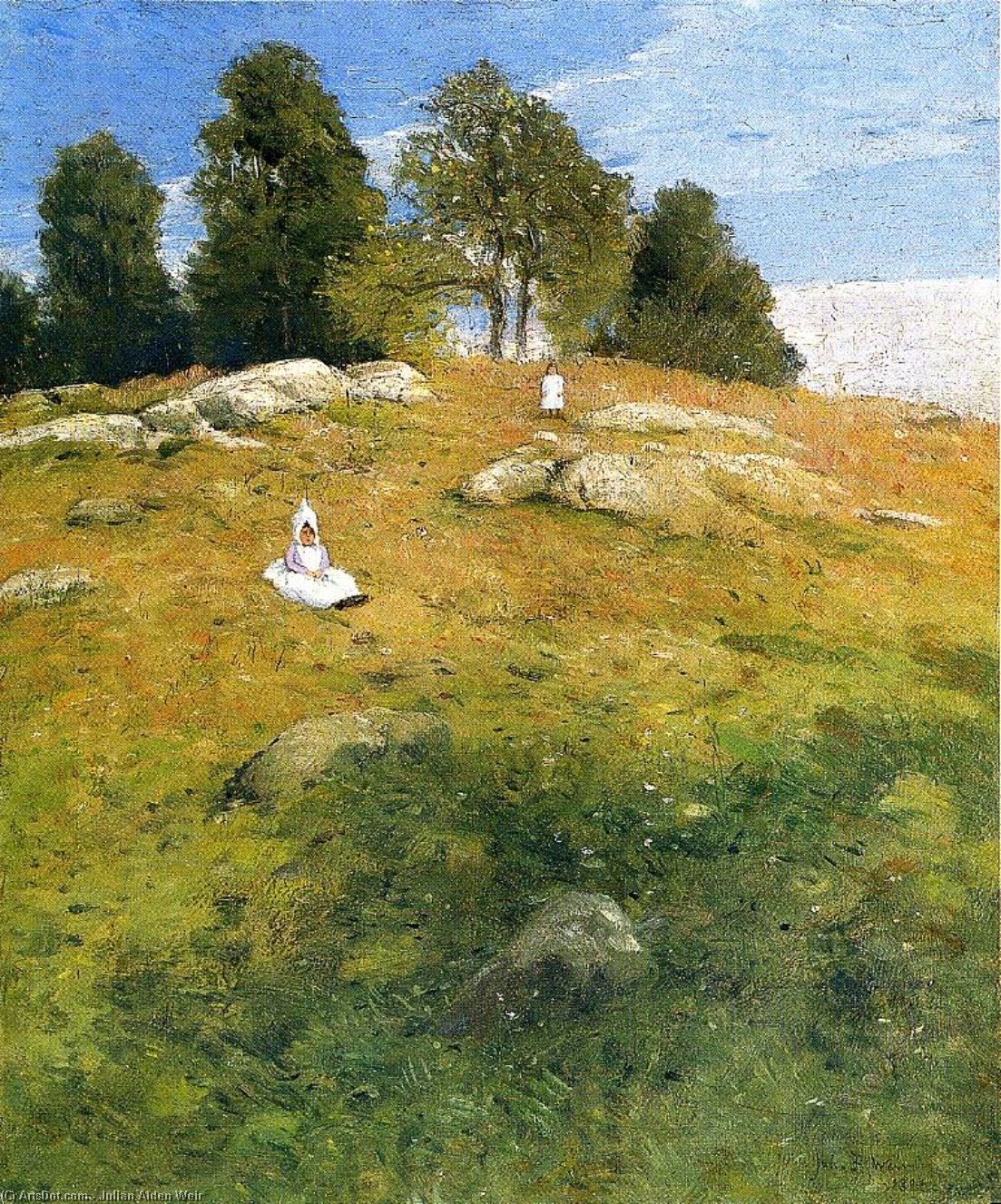 Summer Afternoon, Shinnecock Landscape — Julian Alden Weir