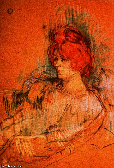 Seated Woman — Henri De Toulouse-lautrec