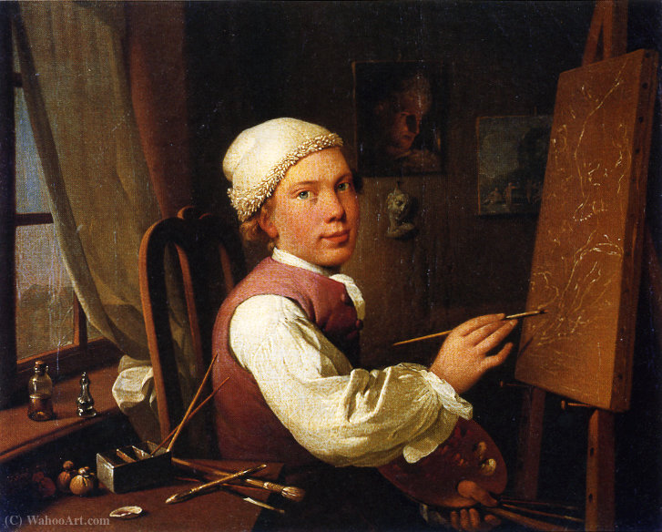 Self Portrait — Jens Jørgensen Juel
