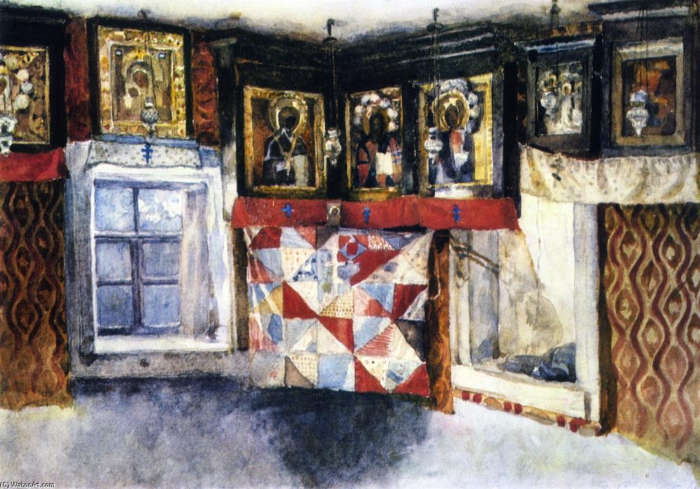 An Iconed Corner In A Peasant House — Vasily Ivanovich Surikov