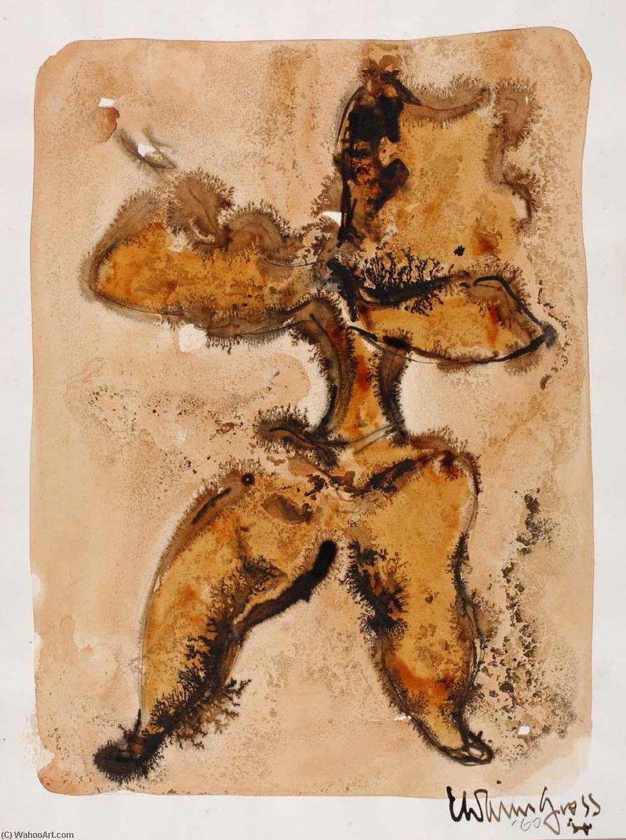 Sketch For Sculpture ( 4) — Chaim Gross