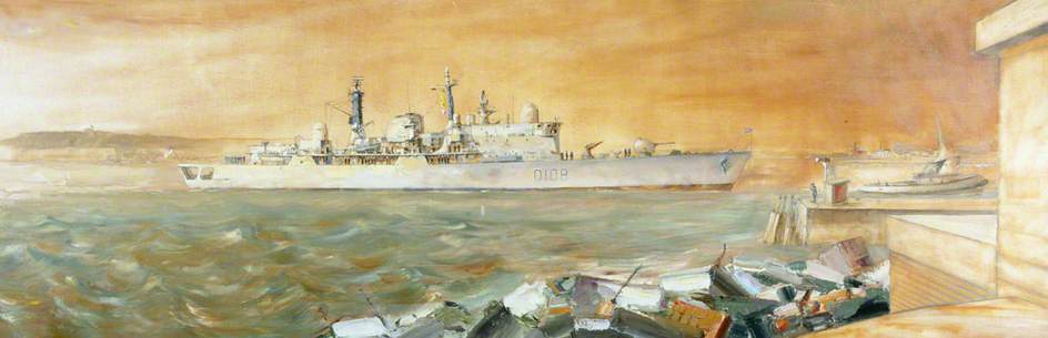 Hms 'cardiff' At Cardiff Docks — Ричард О’коннелл