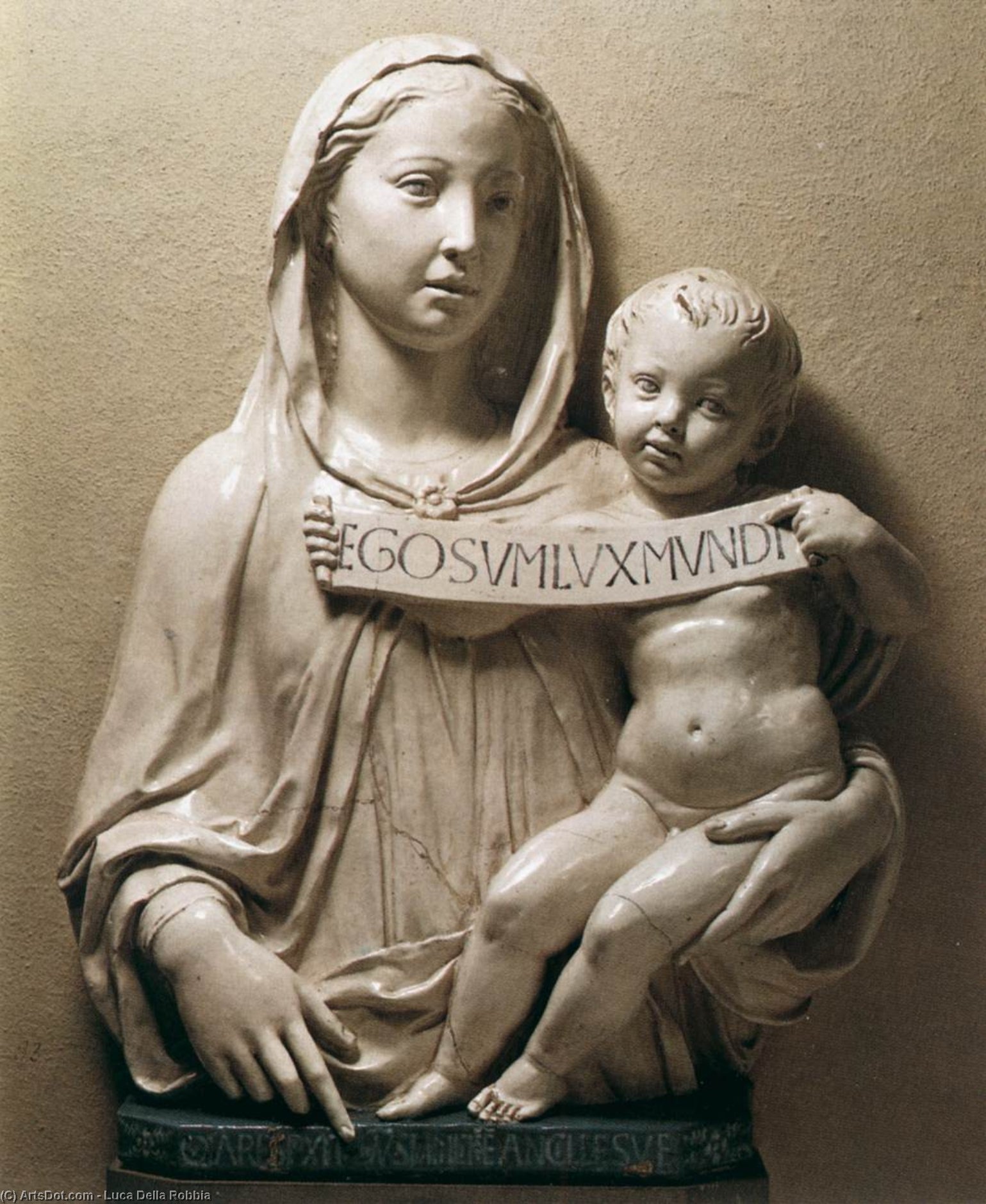 Madonna And Child — Luca Della Robbia
