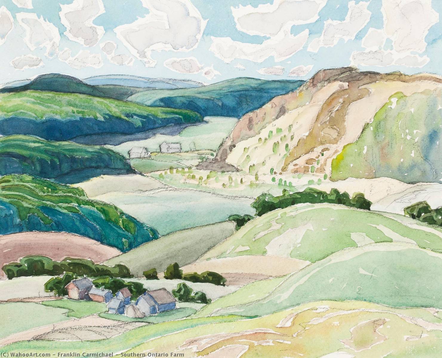 Southern Ontario Farm — Franklin Carmichael