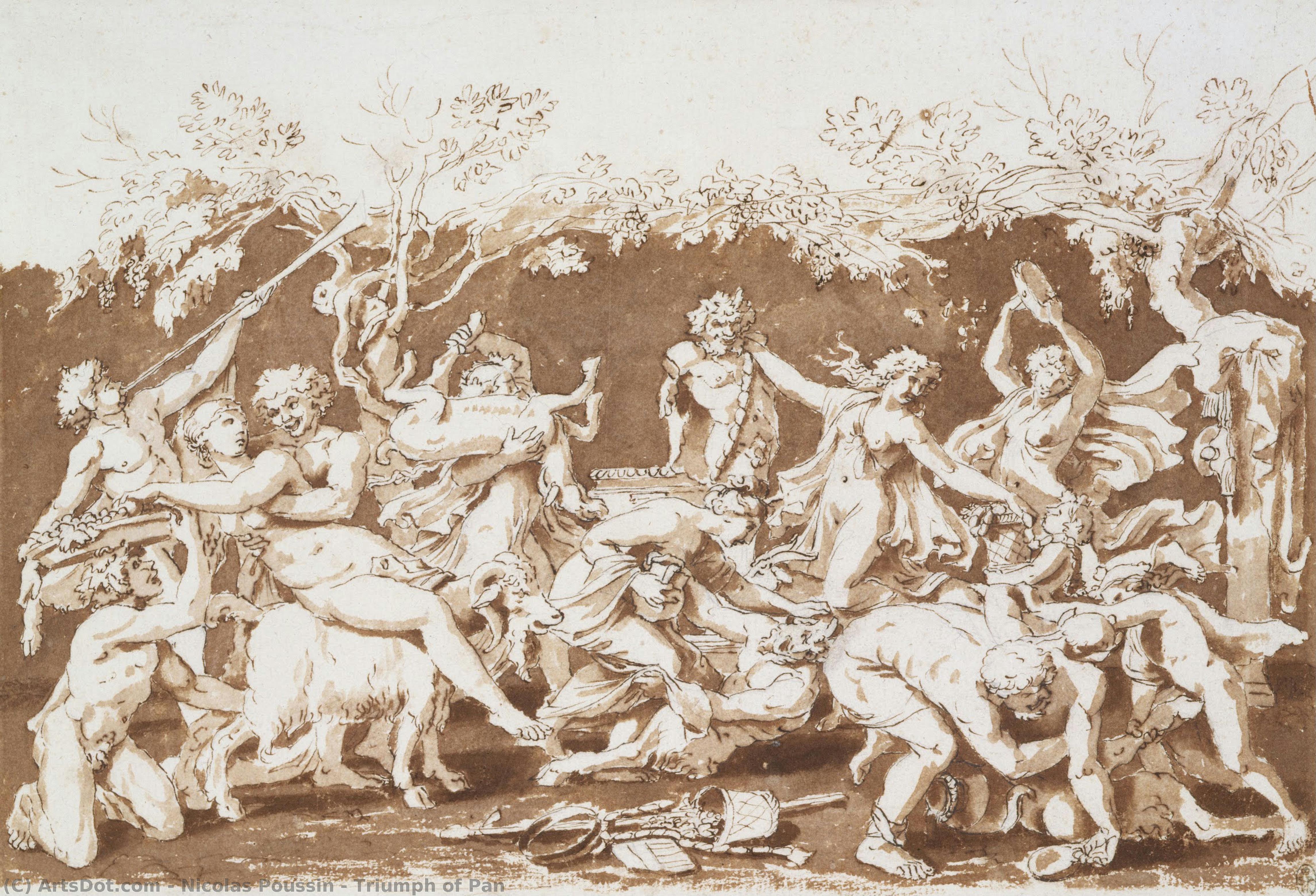 Triumph Of Pan — Nicolas Poussin