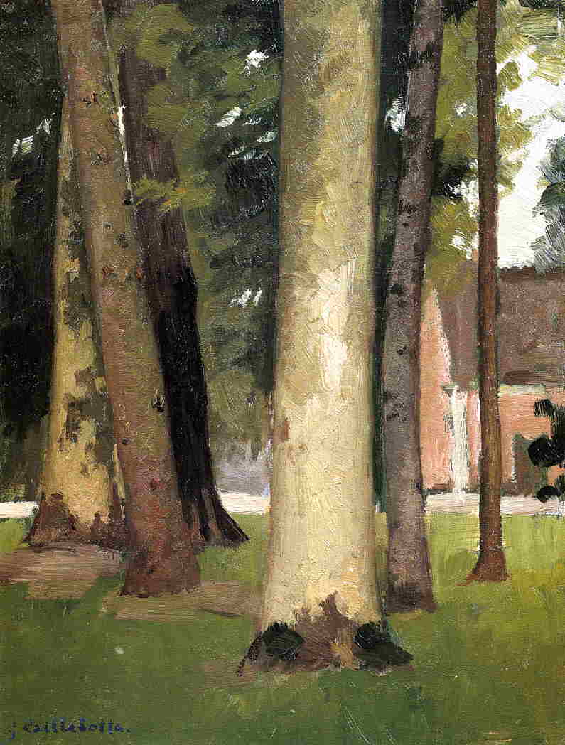 Yerres, Through The Grove, The Ornamental Farm — Gustave Caillebotte