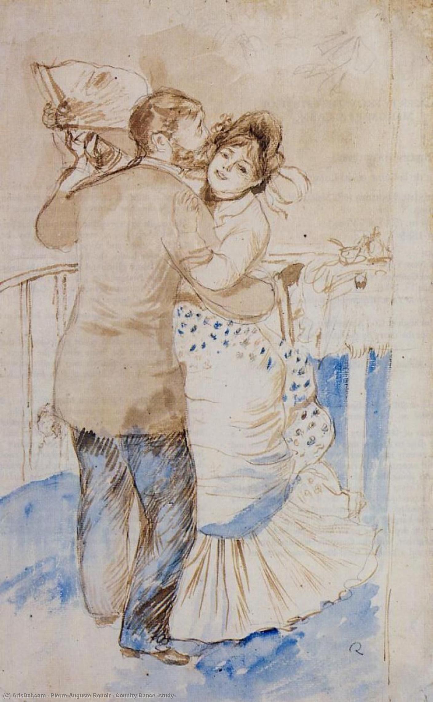 Country Dance (study) — Pjer Ogist Renoar