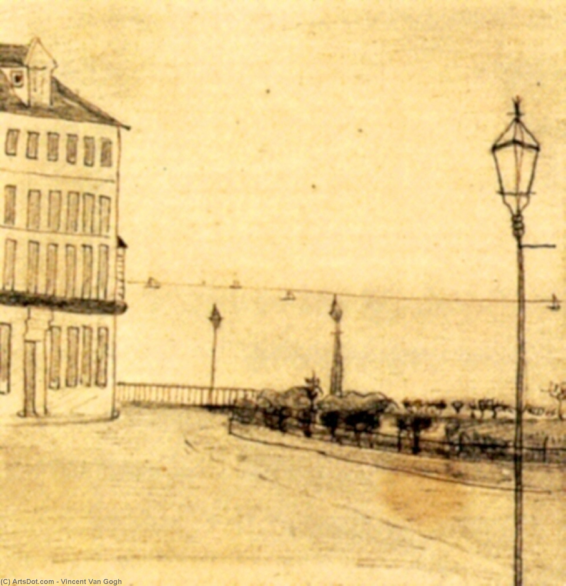 View Of Royal Road, Ramsgate — Vincent Willem Van Gogh