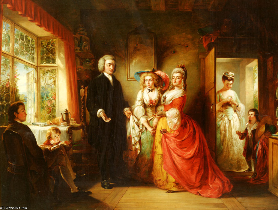 The Vicar Of Wakefield — Abraham Solomon