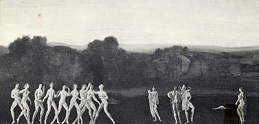 Group Of Nude Women, (painting) — Arthur B. Davies