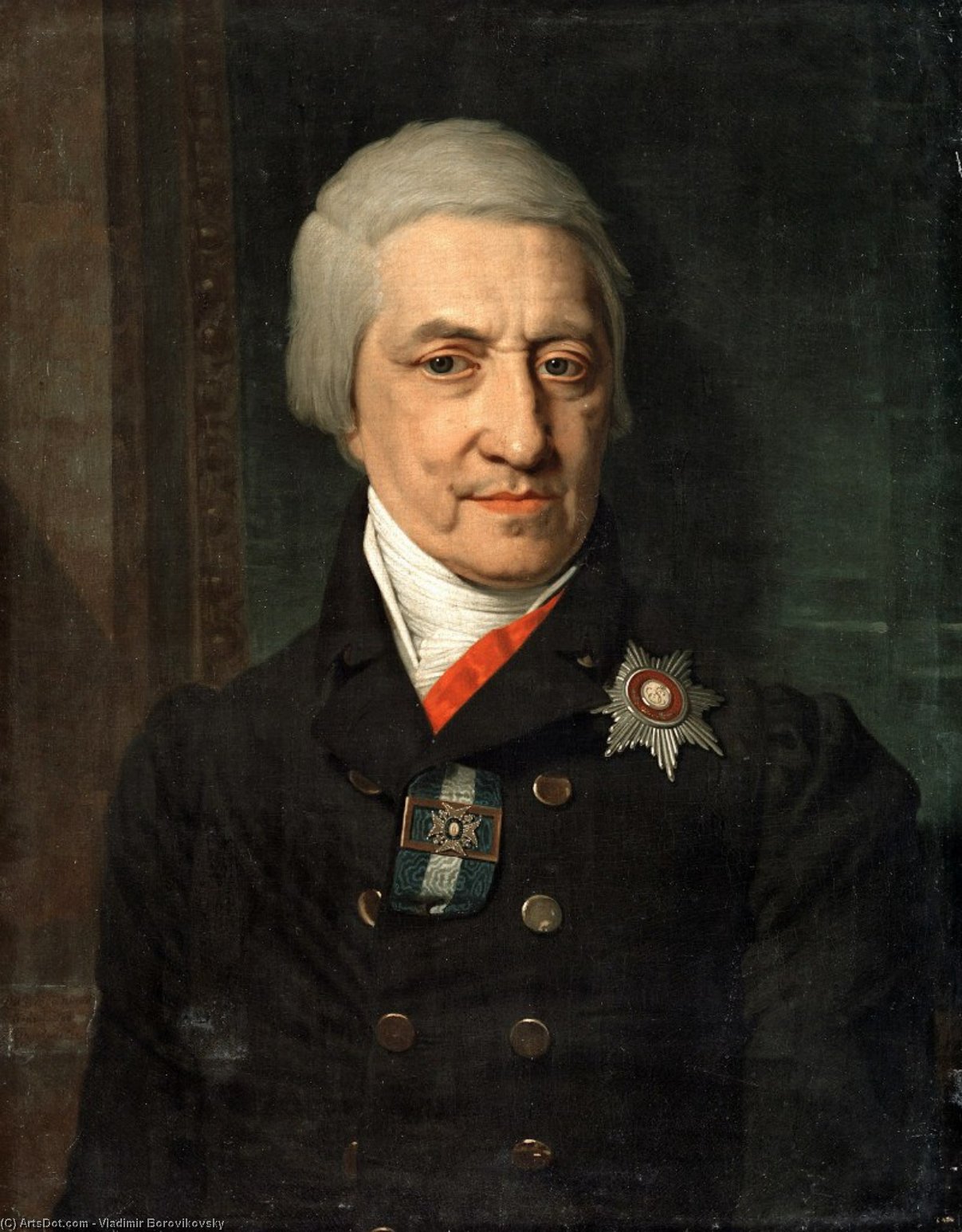 Portrait Of Koshelev — Vladimir Lukich Borovikovsky