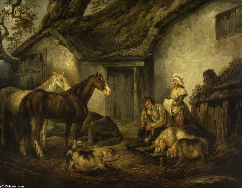 The Farmyard — Джордж Морленд