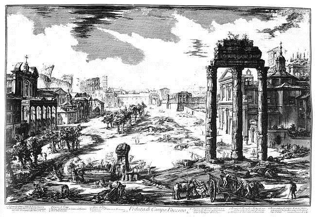 Temple Of Castor And Pollux — Giovanni Battista Piranesi