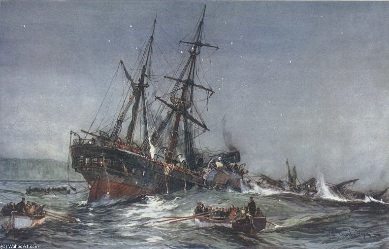 The Wreck Of The Birkenhead — Charles Edward Dixon