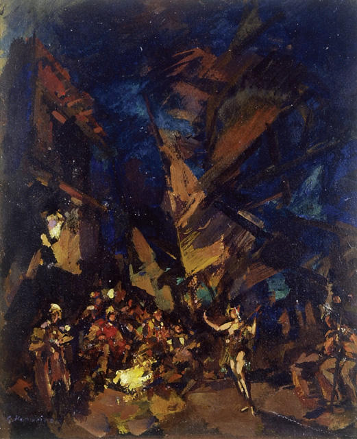 Design For The Ballet ('the Corsair') — Konstantin Alexeievitch Korovin