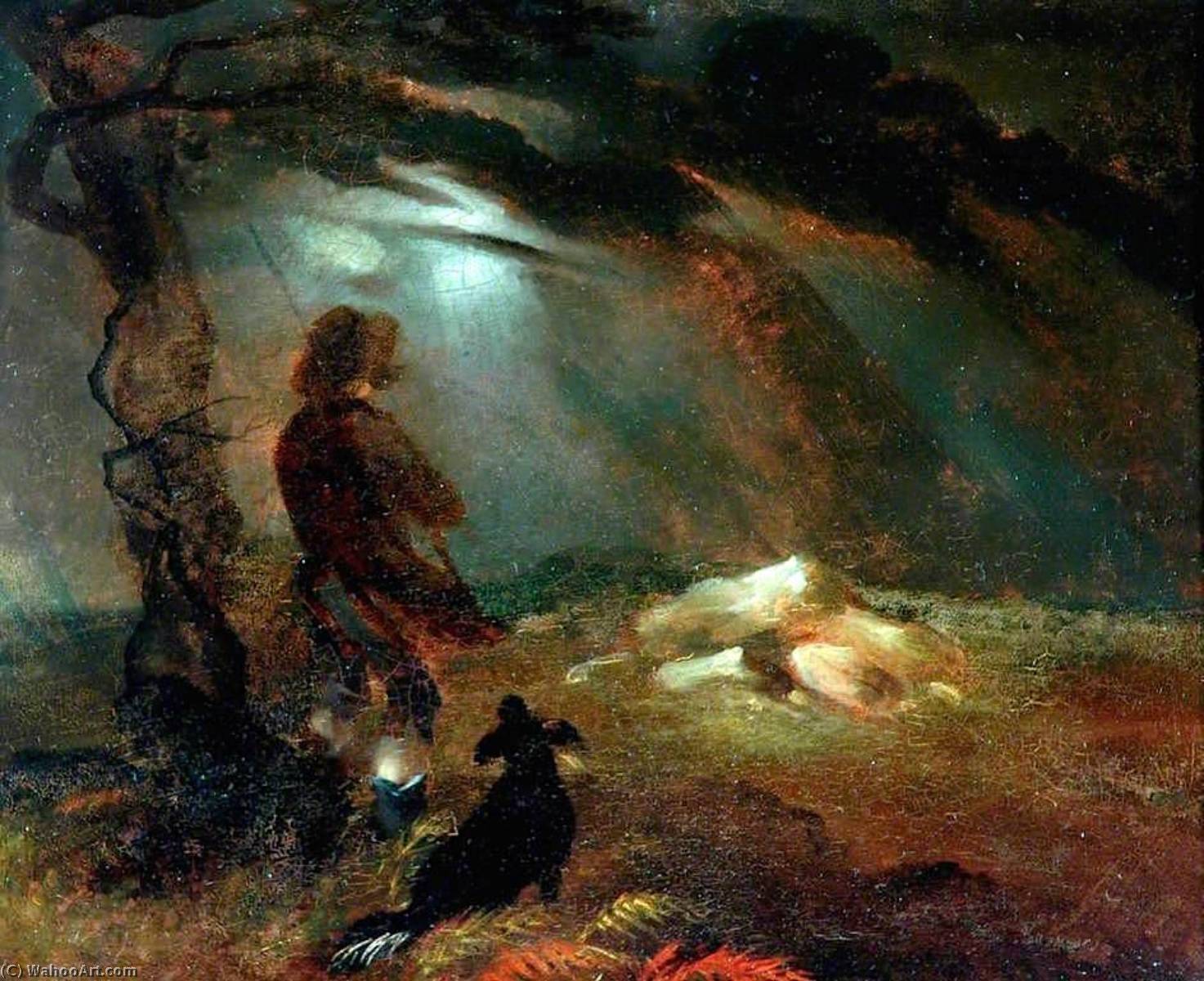 The Lonely Shepherd — Patrick Branwell Brontë