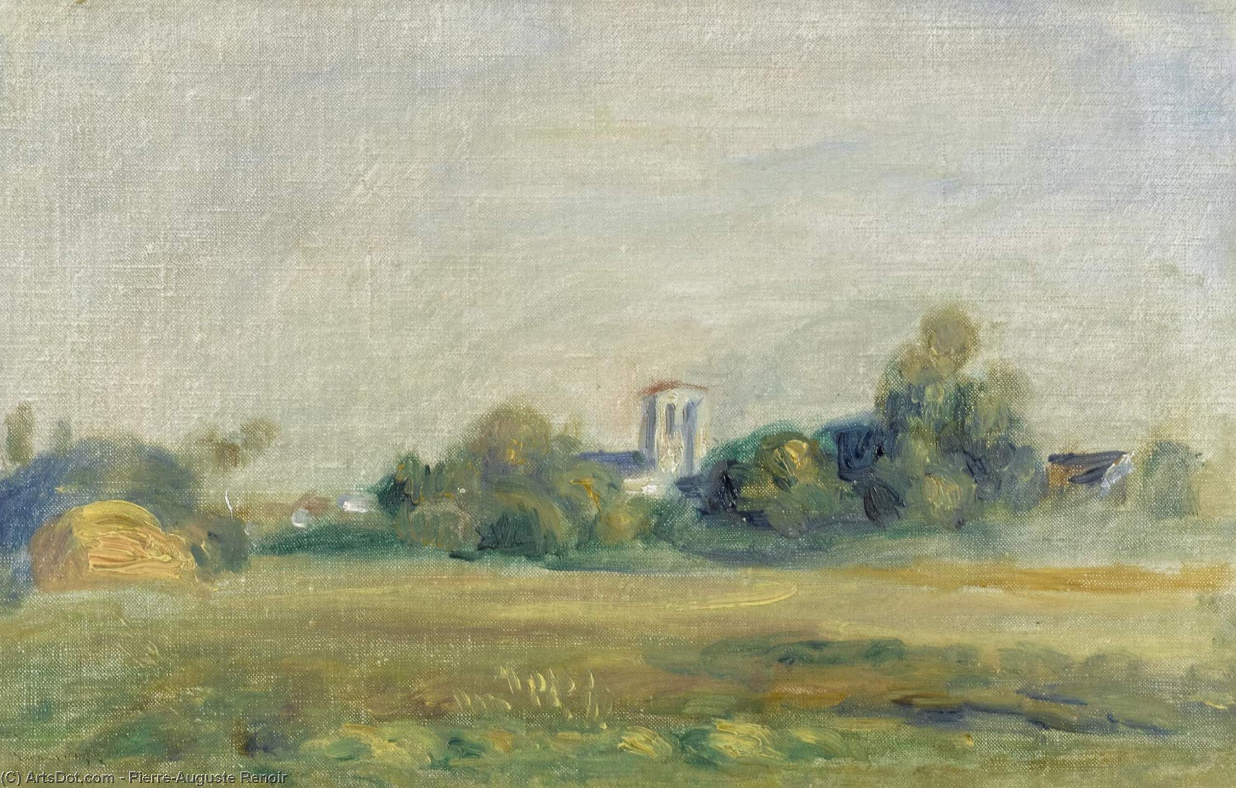 Campanario De Essoyes — Pierre-auguste Renoir