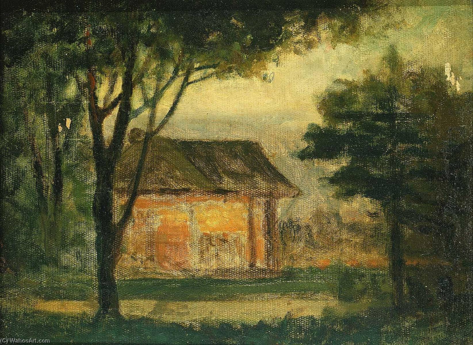 The Old Homestead — Edward Mitchell Bannister