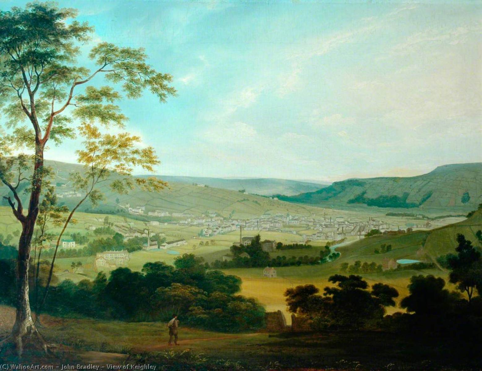 View Of Keighley — John Bradley