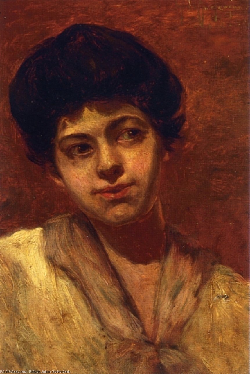 Portrait Of Gertrude — Robert Julian Onderdonk