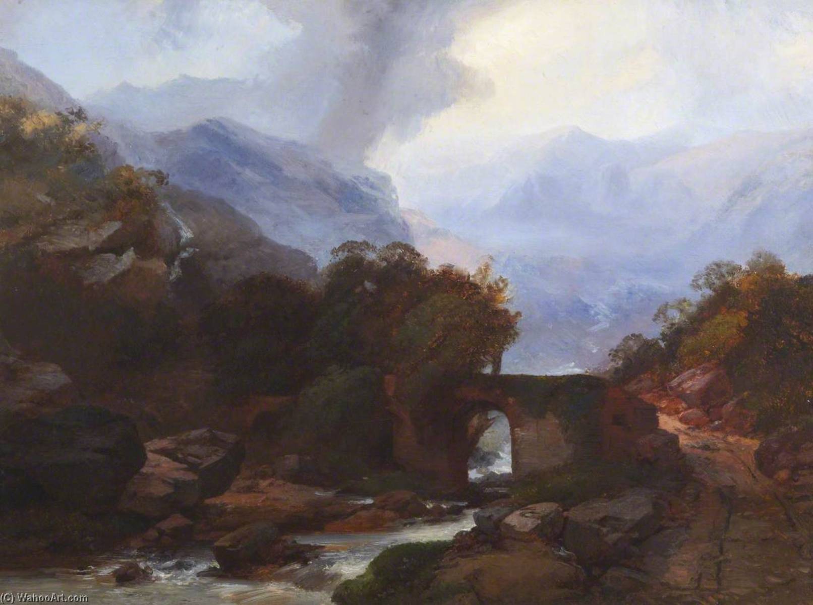 Italian Mountain Path — Томас Стюарт Смит