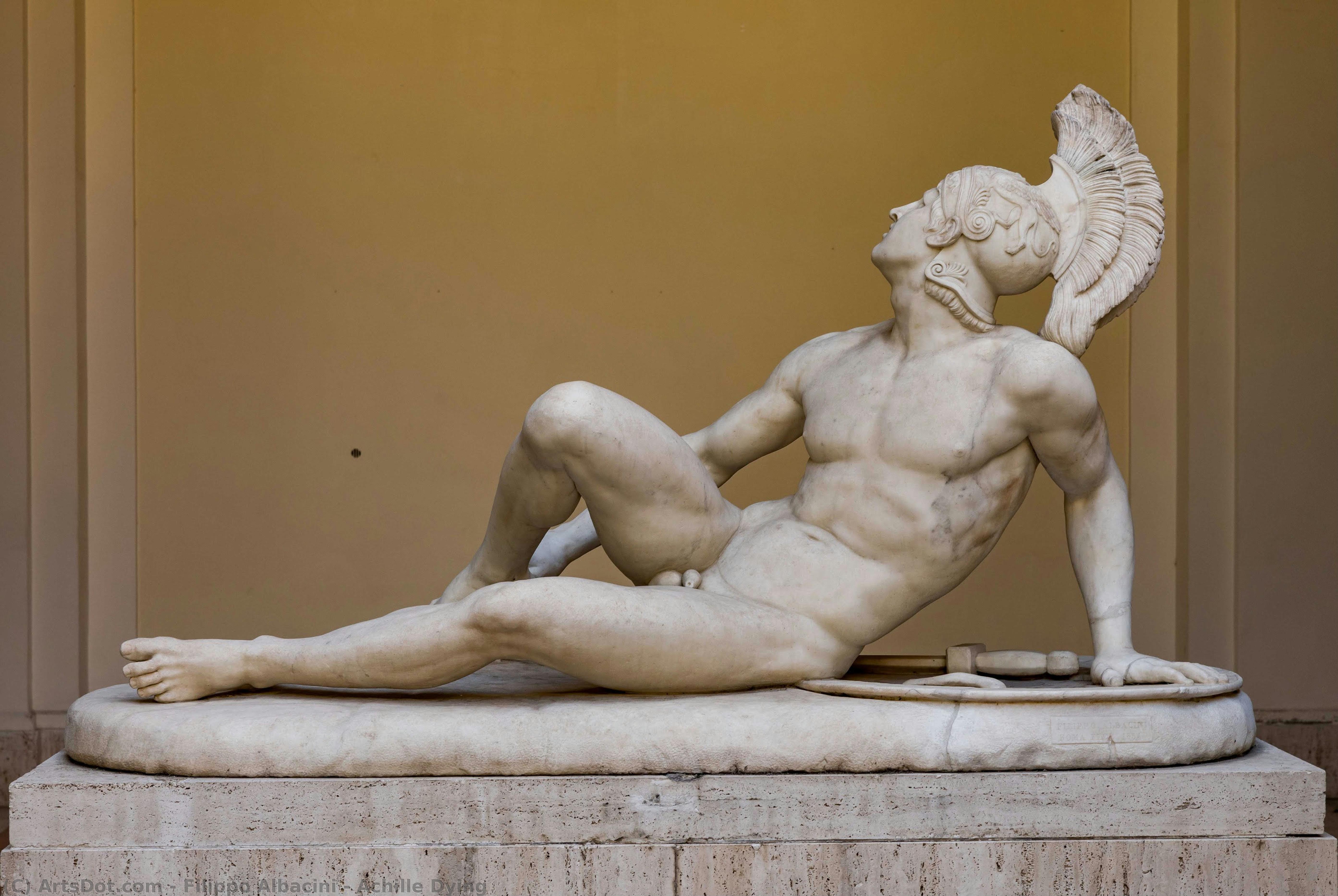 Achille Dying — Filippo Albacini