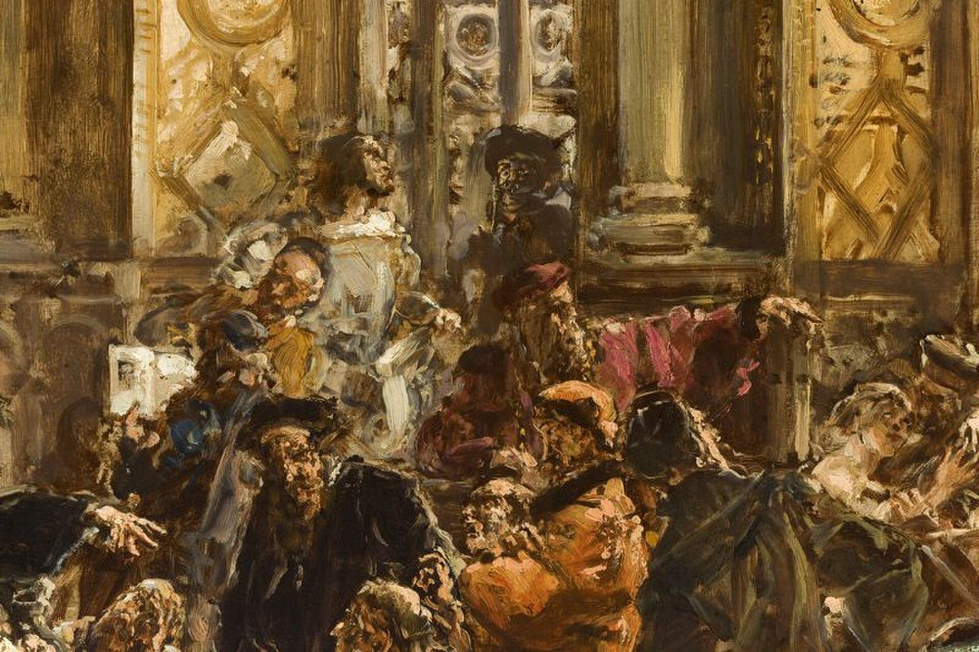 The Golden Age In Literature In The 16th C., From The Series “history Of Civilization In Poland” — Ян Матейко